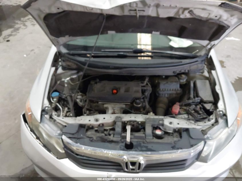 2012 Honda Civic Lx VIN: 2HGFB2F57CH323983 Lot: 43293350