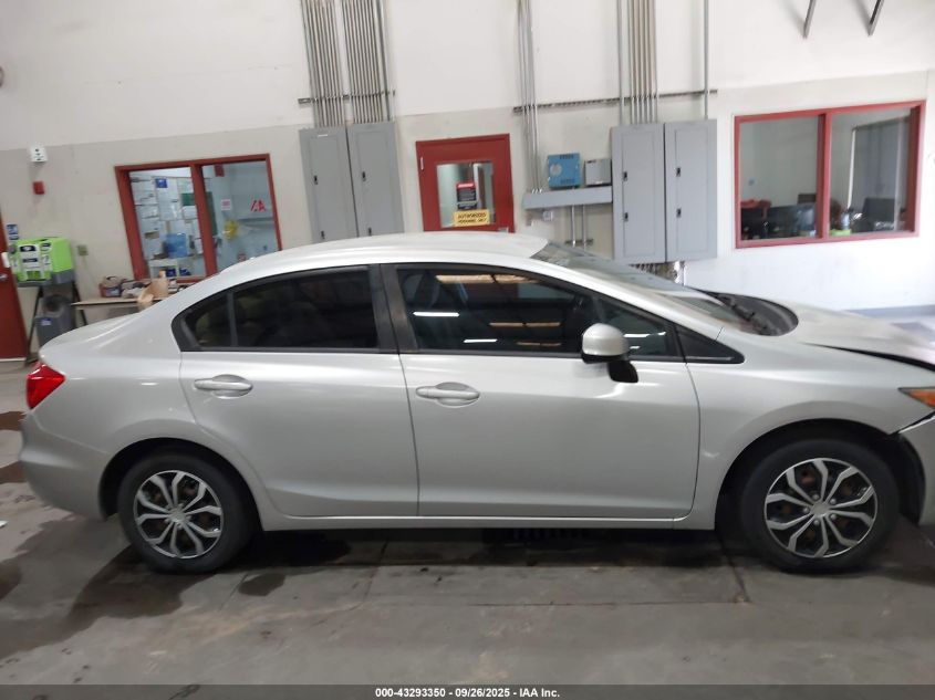 2012 Honda Civic Lx VIN: 2HGFB2F57CH323983 Lot: 43293350