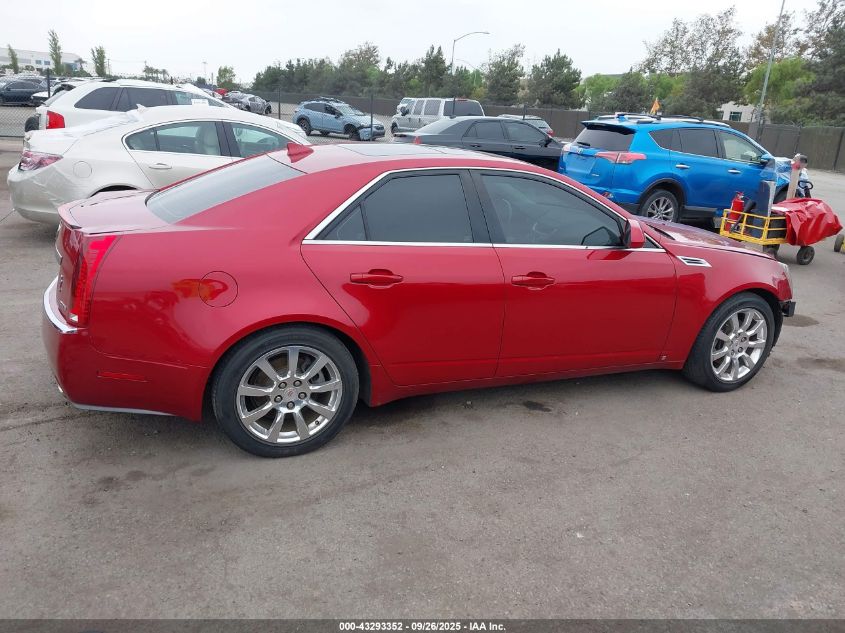 2009 Cadillac Cts Standard VIN: 1G6DV57V590112939 Lot: 43293352