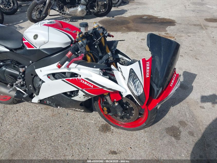2012 Yamaha Yzfr6 VIN: JYARJ16E0CA025763 Lot: 43293382