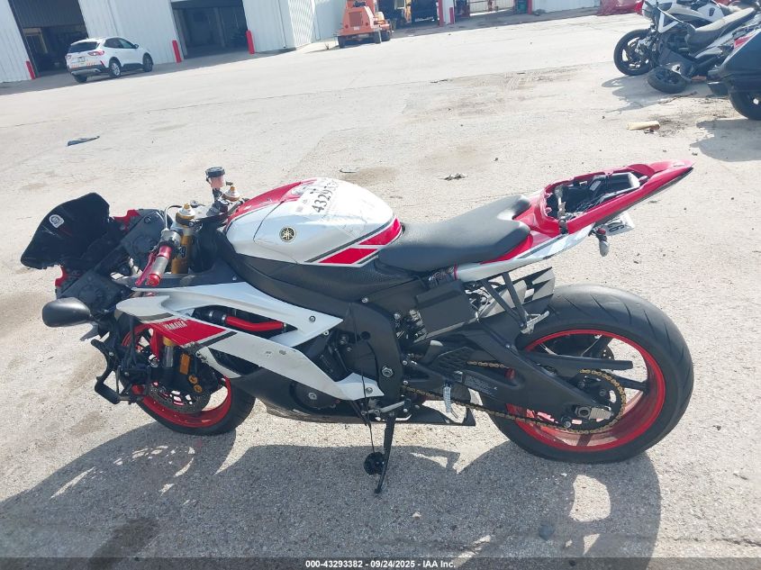 2012 Yamaha Yzfr6 VIN: JYARJ16E0CA025763 Lot: 43293382