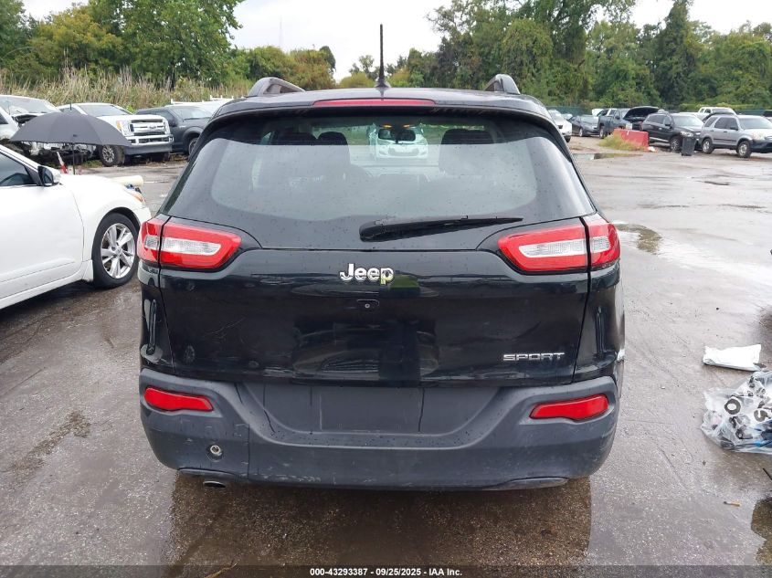 2015 Jeep Cherokee Sport VIN: 1C4PJLAB1FW585609 Lot: 43293387