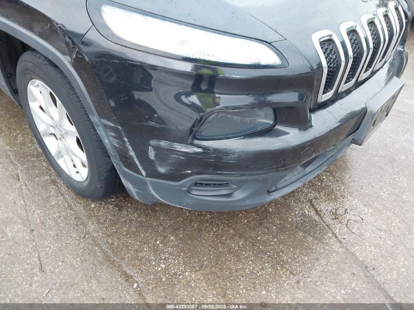 2015 Jeep Cherokee Sport VIN: 1C4PJLAB1FW585609 Lot: 43293387