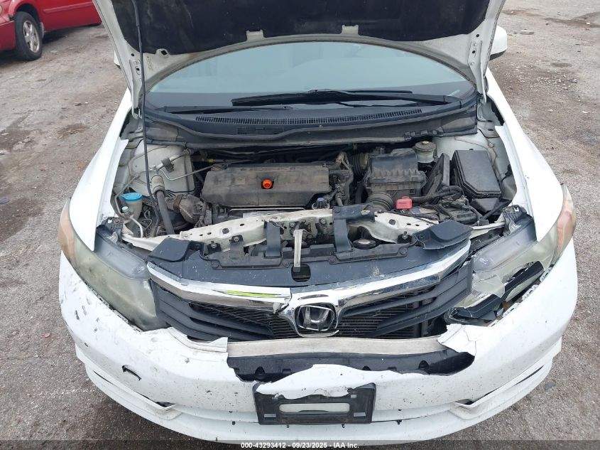 2012 Honda Civic Ex VIN: 19XFB2F84CE109134 Lot: 43293412