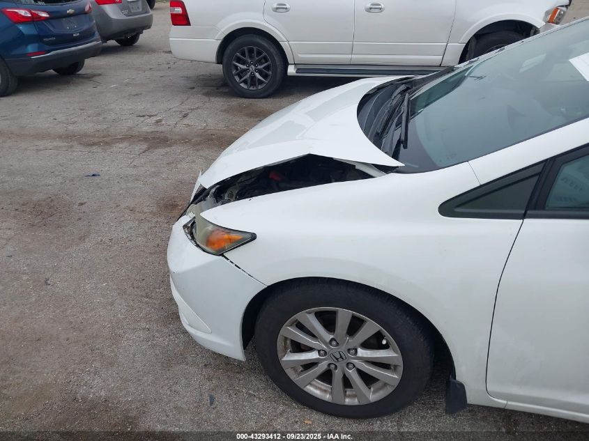 2012 Honda Civic Ex VIN: 19XFB2F84CE109134 Lot: 43293412