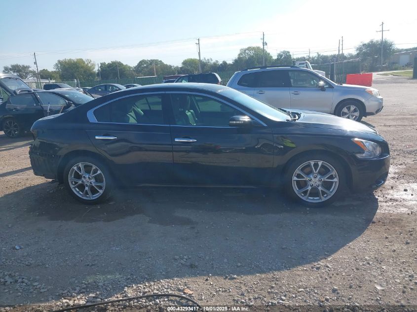 2012 Nissan Maxima 3.5 Sv VIN: 1N4AA5AP4CC836283 Lot: 43293417