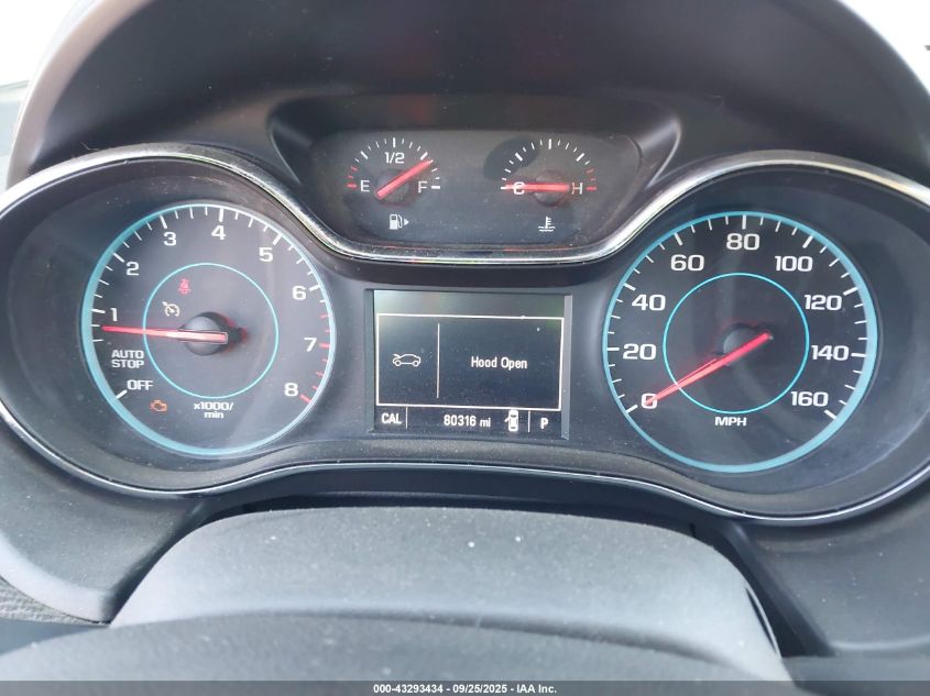 2016 Chevrolet Cruze Lt Auto VIN: 1G1BE5SM6G7231079 Lot: 43293434