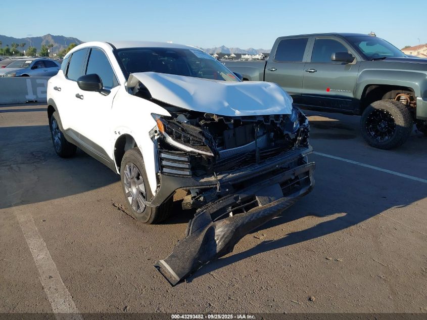 2025 Nissan Kicks S Fwd VIN: 3N8AP6BAXSL307579 Lot: 43293482