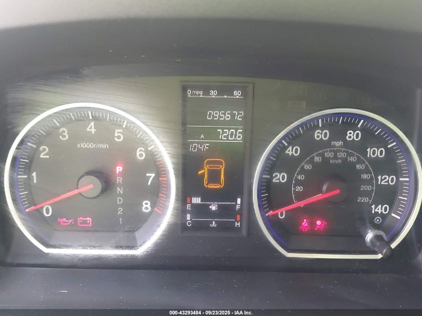 2009 Honda Cr-V Ex VIN: 3CZRE38569G700005 Lot: 43293484