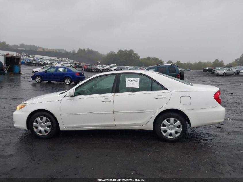 2004 Toyota Camry Le VIN: 4T1BE32K74U304477 Lot: 43293518