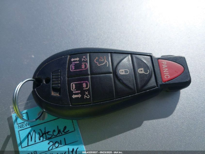 2011 Chrysler Town & Country Touring VIN: 2A4RR5DG7BR667927 Lot: 43293537