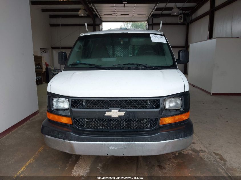 2015 Chevrolet Express 2500 Work Van VIN: 1GCWGFCF3F1254152 Lot: 43293553