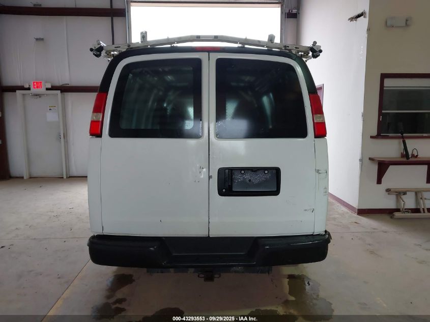 2015 Chevrolet Express 2500 Work Van VIN: 1GCWGFCF3F1254152 Lot: 43293553