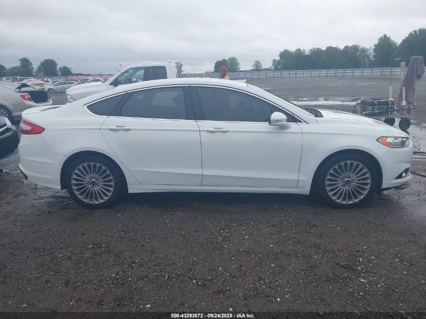 2016 Ford Fusion Titanium VIN: 3FA6P0K98GR135633 Lot: 43293572