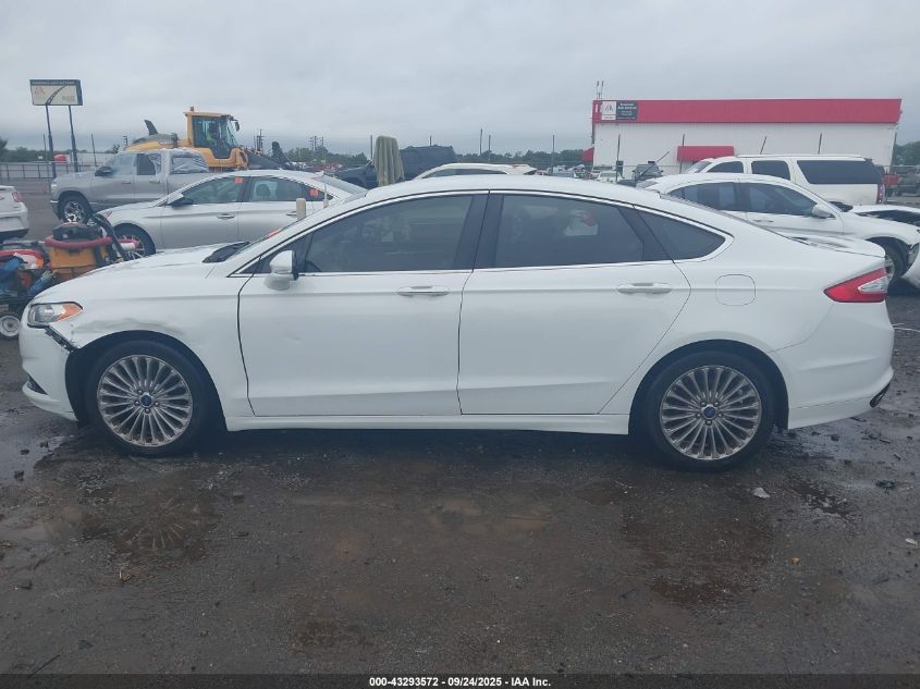 2016 Ford Fusion Titanium VIN: 3FA6P0K98GR135633 Lot: 43293572