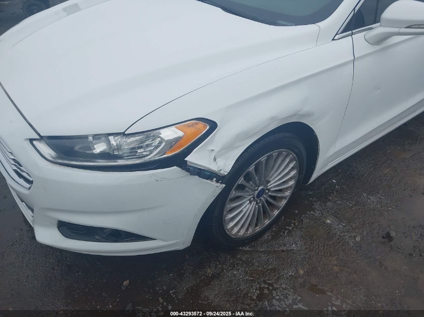 2016 Ford Fusion Titanium VIN: 3FA6P0K98GR135633 Lot: 43293572