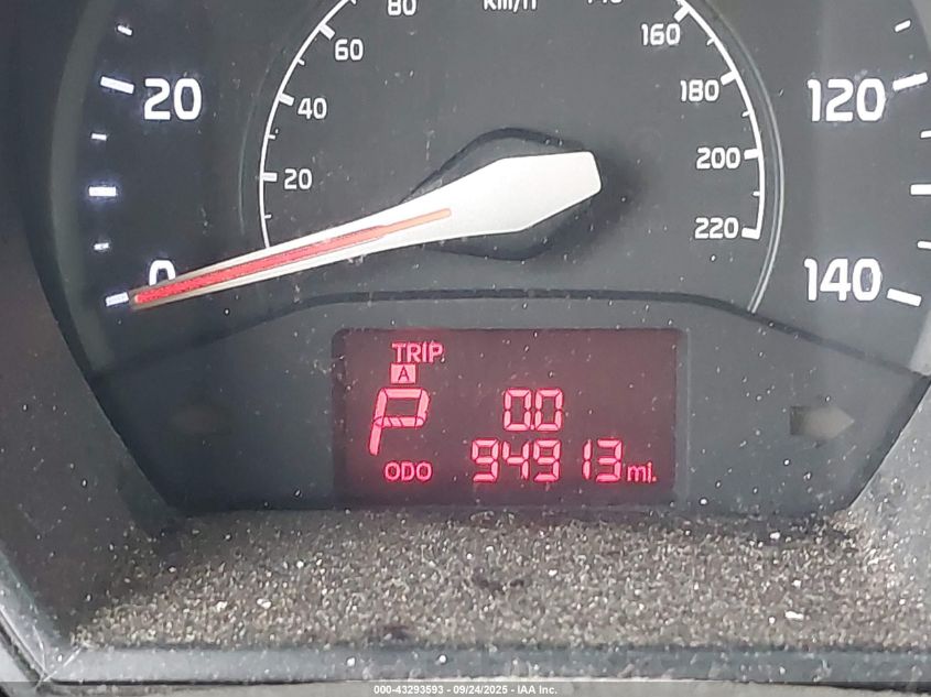 2013 Kia Rio Lx VIN: KNADM4A31D6156568 Lot: 43293593