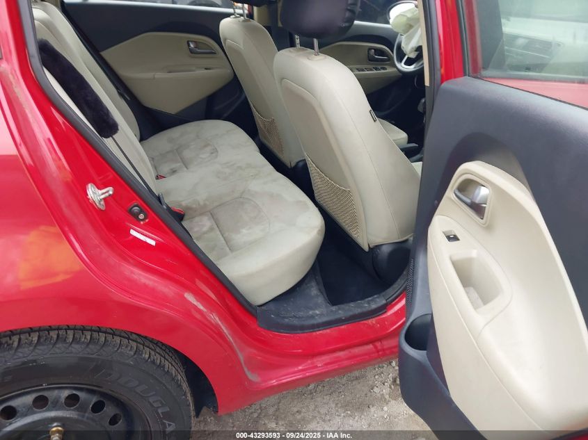 2013 Kia Rio Lx VIN: KNADM4A31D6156568 Lot: 43293593