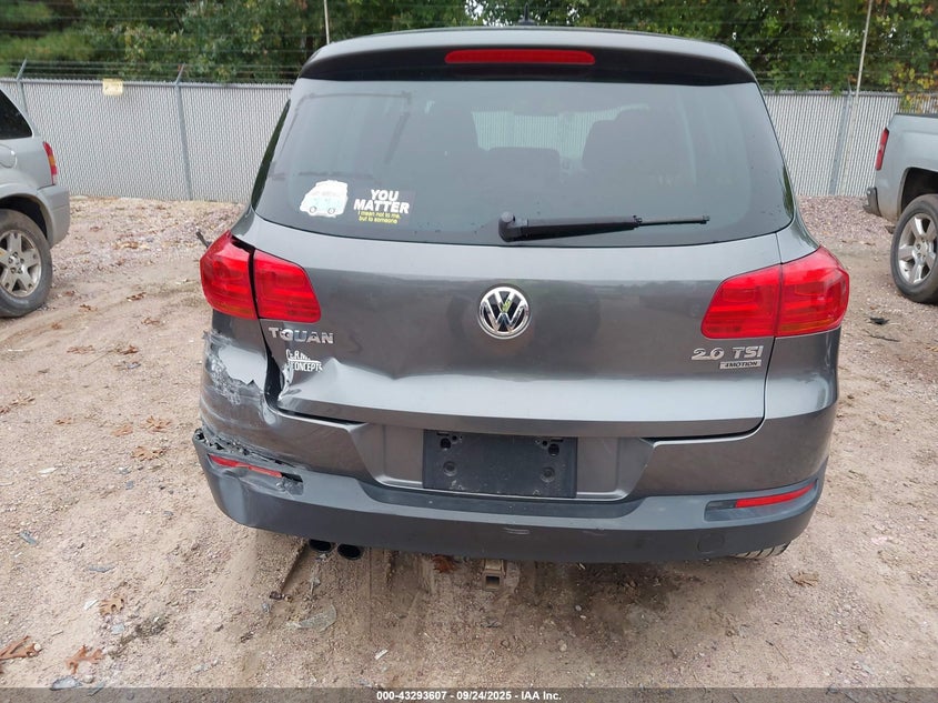 2013 VOLKSWAGEN TIGUAN S - WVGBV3AX4DW606181