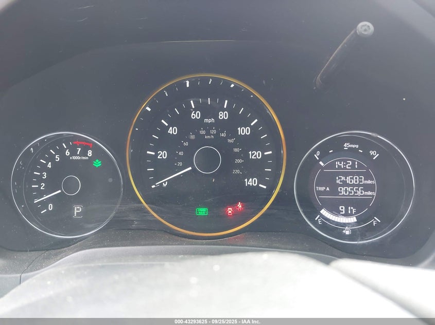 2016 HONDA HR-V LX - 3CZRU5H37GM735454