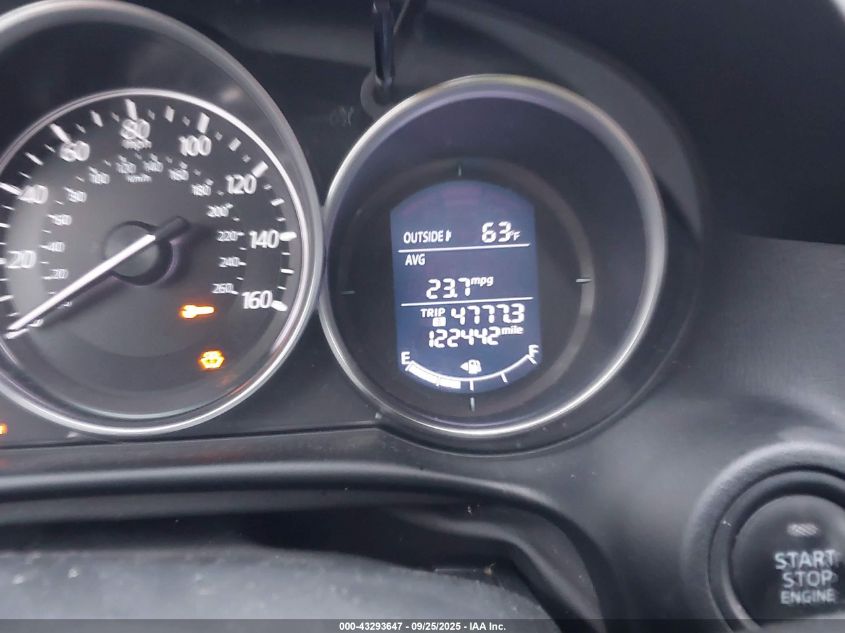 2016 Mazda Cx-5 Touring VIN: JM3KE4CY6G0727535 Lot: 43293647