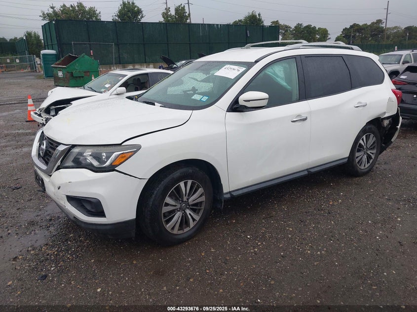 2017 NISSAN PATHFINDER S - 5N1DR2MN5HC637058
