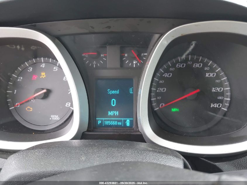 2012 Chevrolet Equinox 1Lt VIN: 2GNALDEK9C6298449 Lot: 43293681