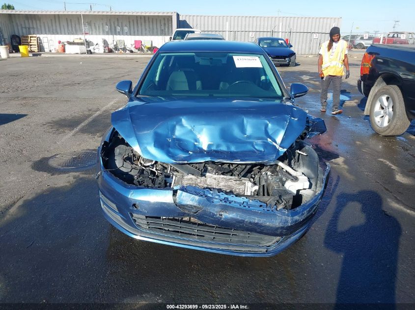 2015 Volkswagen Golf Tdi S 4-Door VIN: 3VWRA7AU7FM079751 Lot: 43293699