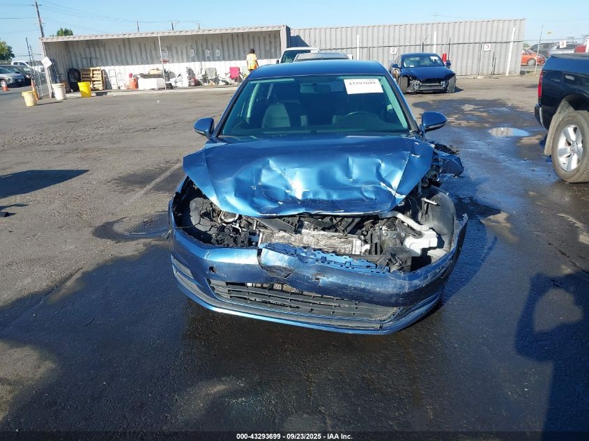 2015 Volkswagen Golf Tdi S 4-Door VIN: 3VWRA7AU7FM079751 Lot: 43293699