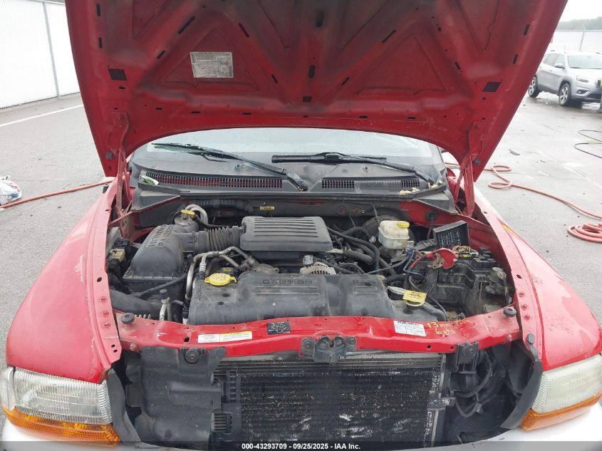 2002 Dodge Dakota Slt VIN: 1B7HG48N22S644435 Lot: 43293709