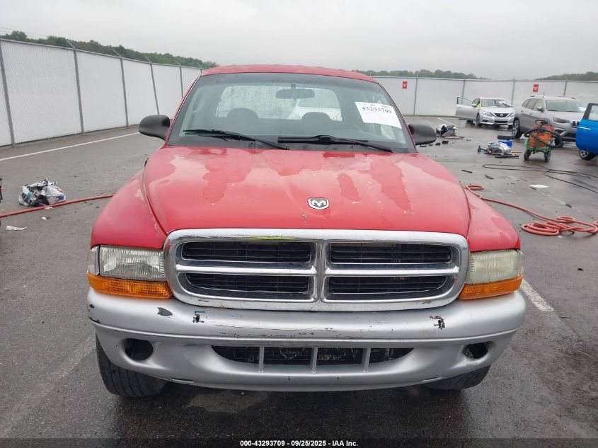 2002 Dodge Dakota Slt VIN: 1B7HG48N22S644435 Lot: 43293709