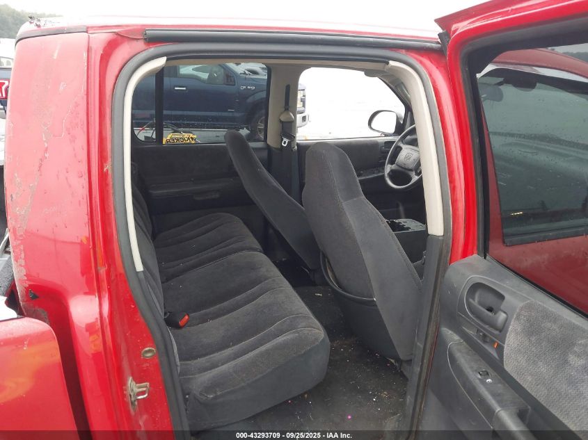 2002 Dodge Dakota Slt VIN: 1B7HG48N22S644435 Lot: 43293709