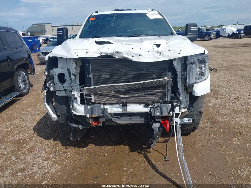 2022 GMC Sierra 2500Hd 4Wd Standard Bed At4 VIN: 1GT49PE79NF199849 Lot: 43293726