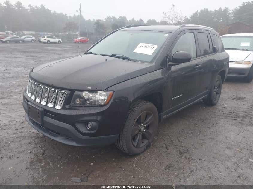 2014 Jeep Compass Latitude black other gasoline 1C4NJDEB3ED622449 photo #3