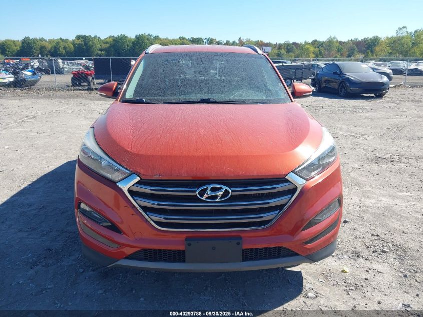 2016 Hyundai Tucson Limited VIN: KM8J3CA23GU157856 Lot: 43293788