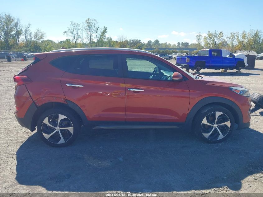 2016 Hyundai Tucson Limited VIN: KM8J3CA23GU157856 Lot: 43293788