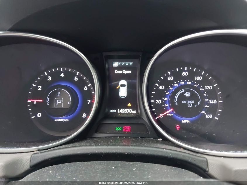 2014 Hyundai Santa Fe Gls VIN: KM8SR4HF7EU072744 Lot: 43293839