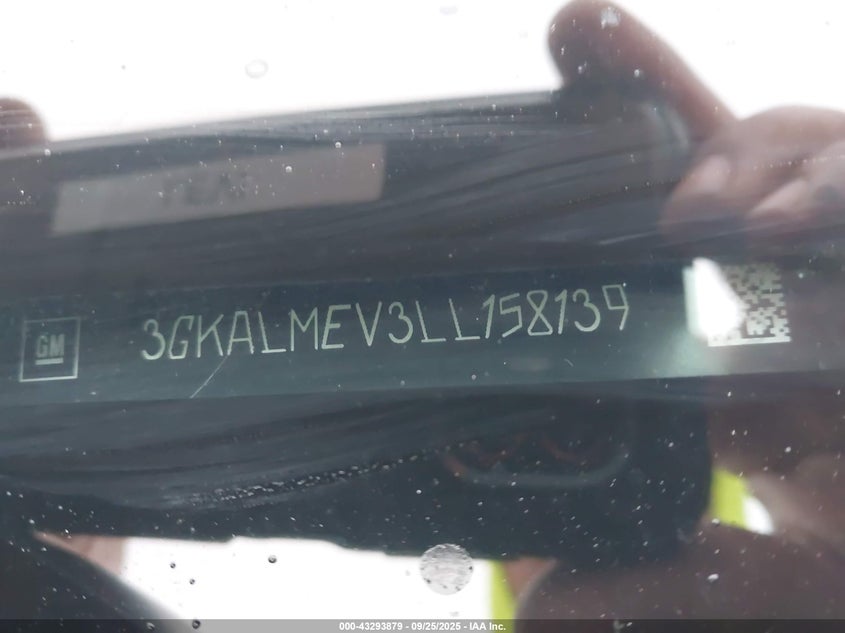2020 GMC TERRAIN FWD SLE - 3GKALMEV3LL158139