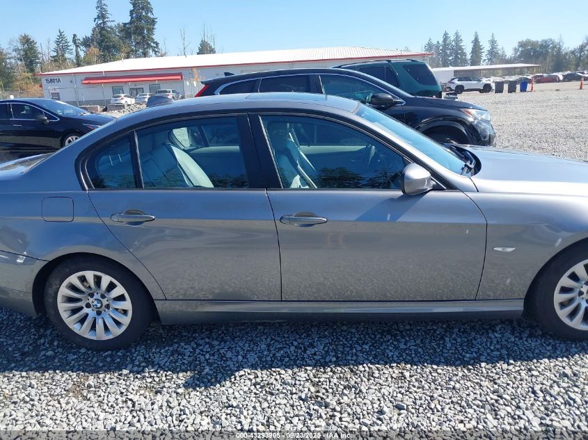 2009 BMW 328I VIN: WBAPH57529NM33533 Lot: 43293905