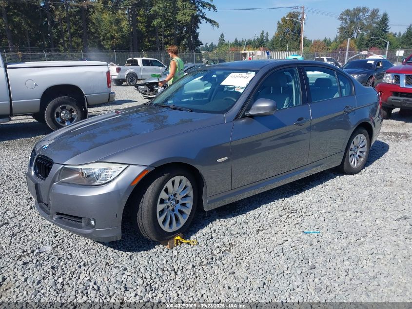 2009 BMW 328I VIN: WBAPH57529NM33533 Lot: 43293905