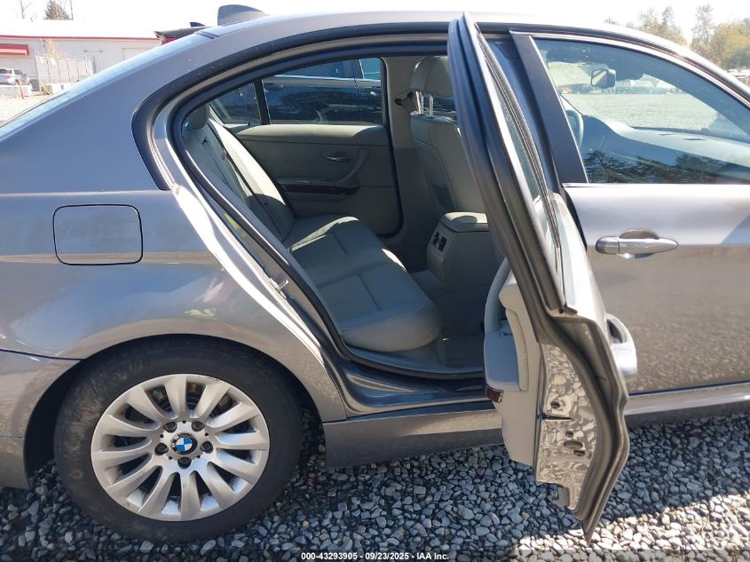 2009 BMW 328I VIN: WBAPH57529NM33533 Lot: 43293905