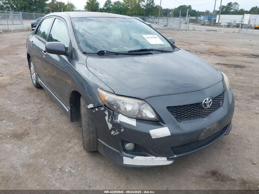 2010 Toyota Corolla S VIN: 2T1BU4EE8AC291136 Lot: 43293940