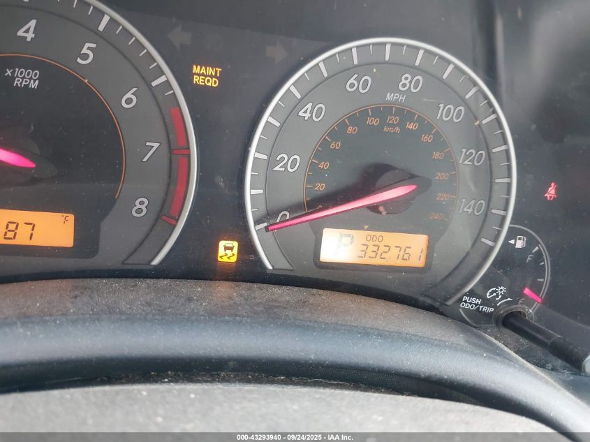 2010 Toyota Corolla S VIN: 2T1BU4EE8AC291136 Lot: 43293940