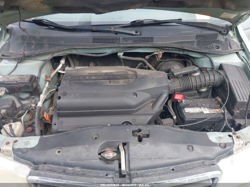 2002 Honda Odyssey Ex-L VIN: 2HKRL18052H588475 Lot: 43293948