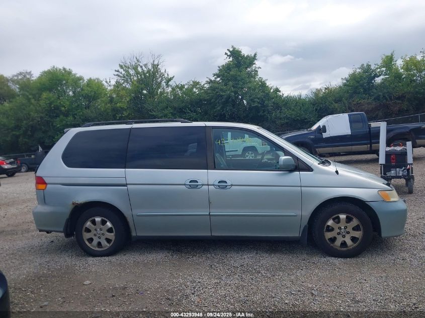 2002 Honda Odyssey Ex-L VIN: 2HKRL18052H588475 Lot: 43293948