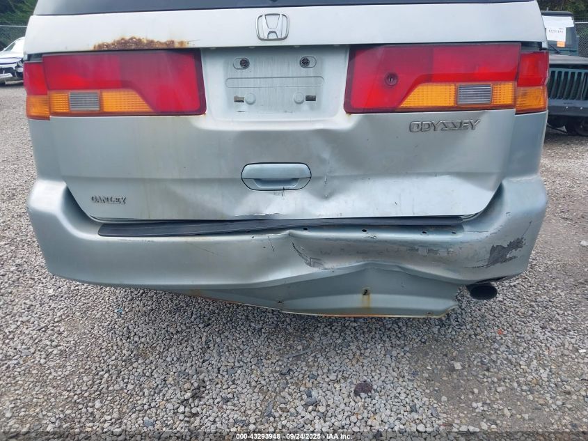 2002 Honda Odyssey Ex-L VIN: 2HKRL18052H588475 Lot: 43293948