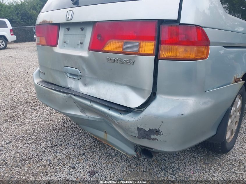 2002 Honda Odyssey Ex-L VIN: 2HKRL18052H588475 Lot: 43293948