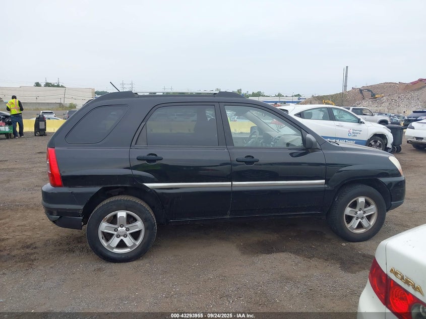 2009 Kia Sportage Lx V6 VIN: KNDJF723X97636531 Lot: 43293955
