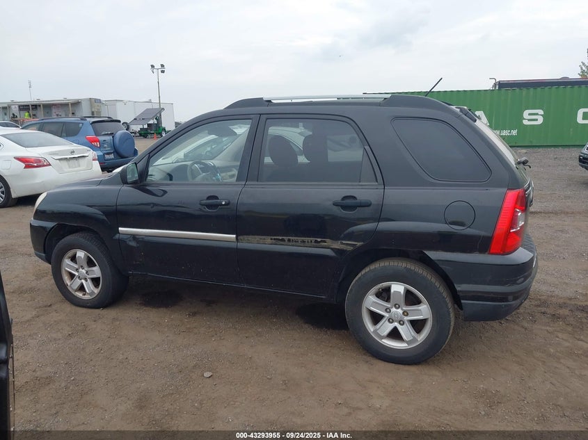 2009 Kia Sportage Lx V6 VIN: KNDJF723X97636531 Lot: 43293955