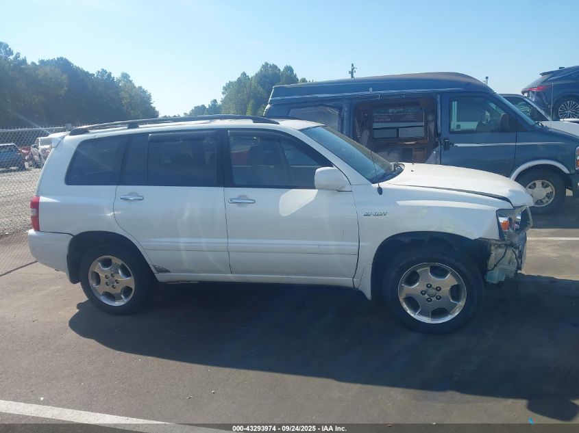 2006 Toyota Highlander Sport V6 VIN: JTEEP21A260168988 Lot: 43293974